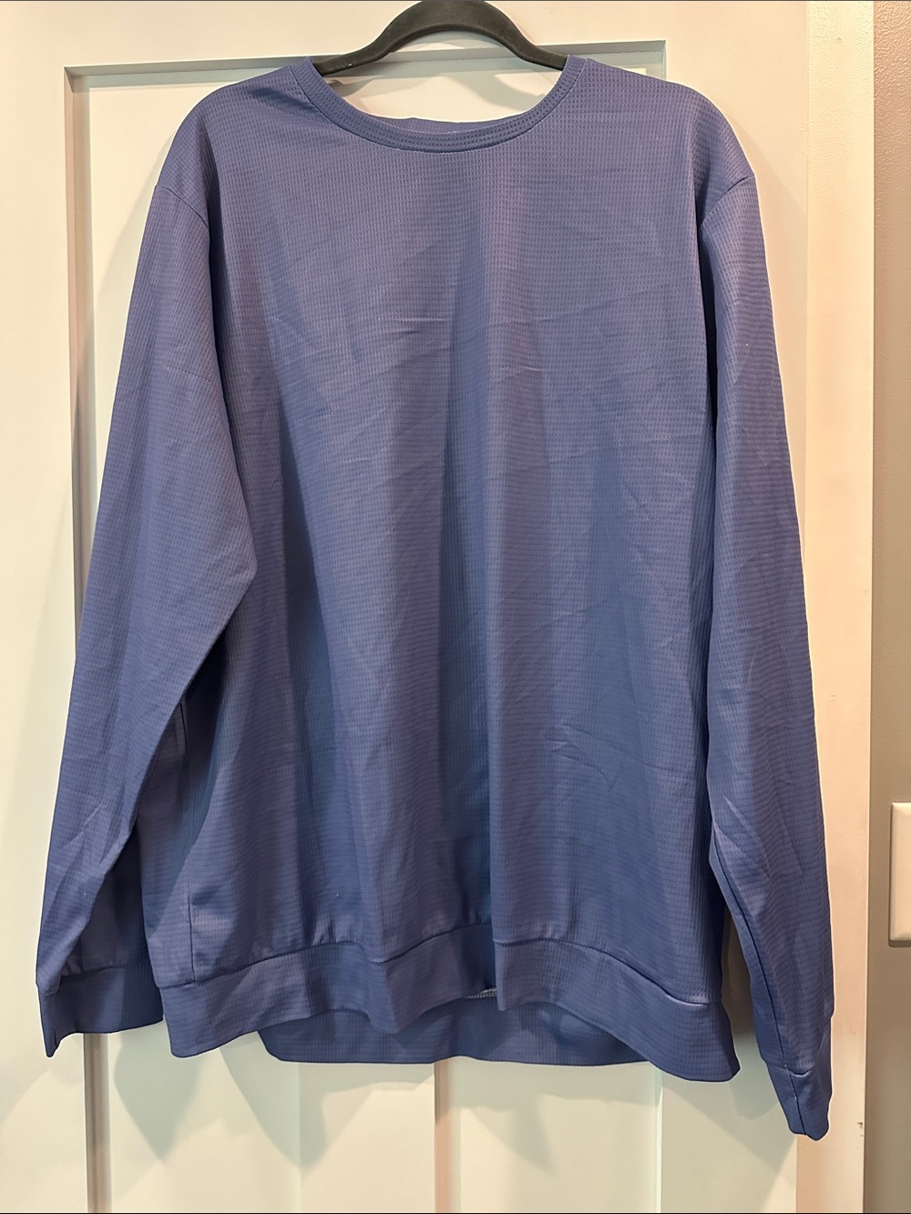 Men's Crewneck Sweater in Periwinkle Blue